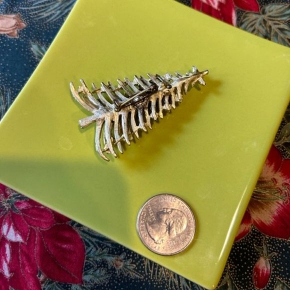 HOLIDAY🎄🎄ART Arthur Pepper Rhinestone Christmas Tree BROOCH - Picture 6 of 7